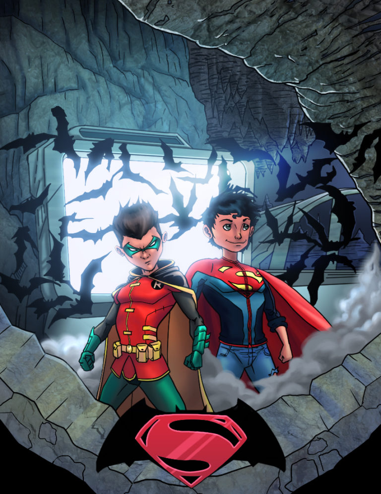 Read more about the article Super Sons Coloured